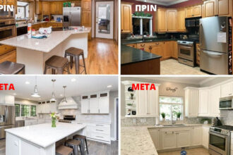 9 παραδειγματα ΠΡΙΝ & ΜΕΤΑ πώς το χρώμα στα ντουλάπια μπορεί να αλλάξει μια παλιά κουζίνα