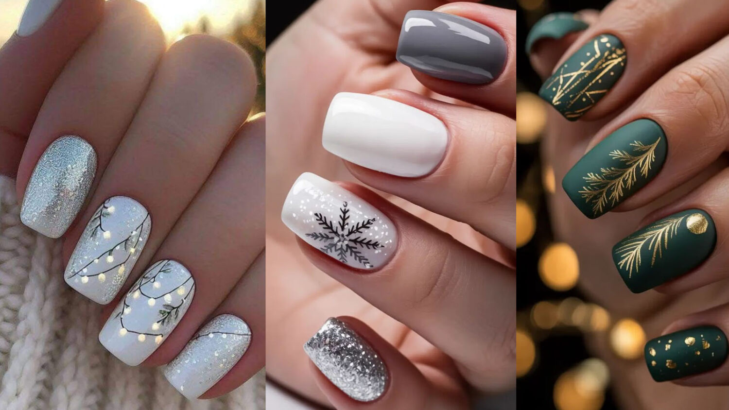 Χριστoυγεννιάτικα νύχια 2026