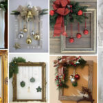 40 εναλλακτικά αυτοσχέδια Χριστουγεννιάτικα Στεφάνια σε κορνίζα