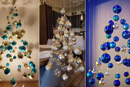 Στόλισε Δέντρο... χωρίς Δέντρο - Χριστουγεννιάτικα δέντρα μόνο με στολίδια