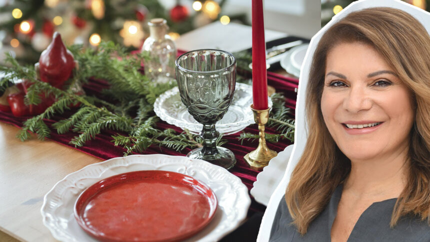 Η Αργυρώ Μπαρμπαρίγου μας συμβουλεύει πώς να ετοιμαστούμε για το τέλειο Χριστουγεννιάτικο τραπέζι