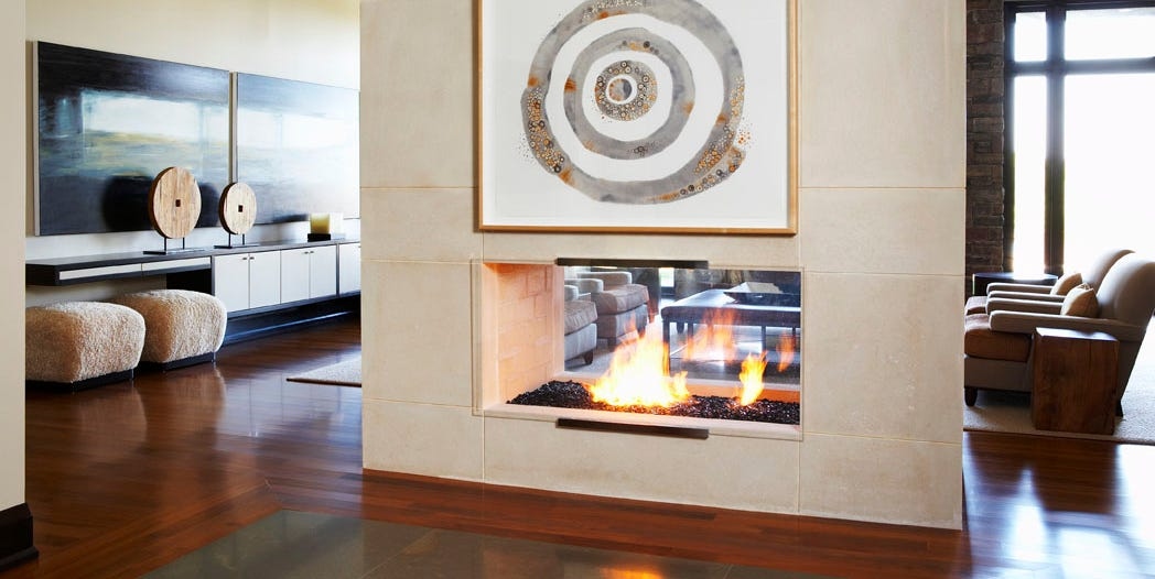 ΔΙΑΚΟΣΜΗΣΗ: 20 Τζάκια διπλής όψεως που μοιάζουν να είναι από άλλο πλανήτη