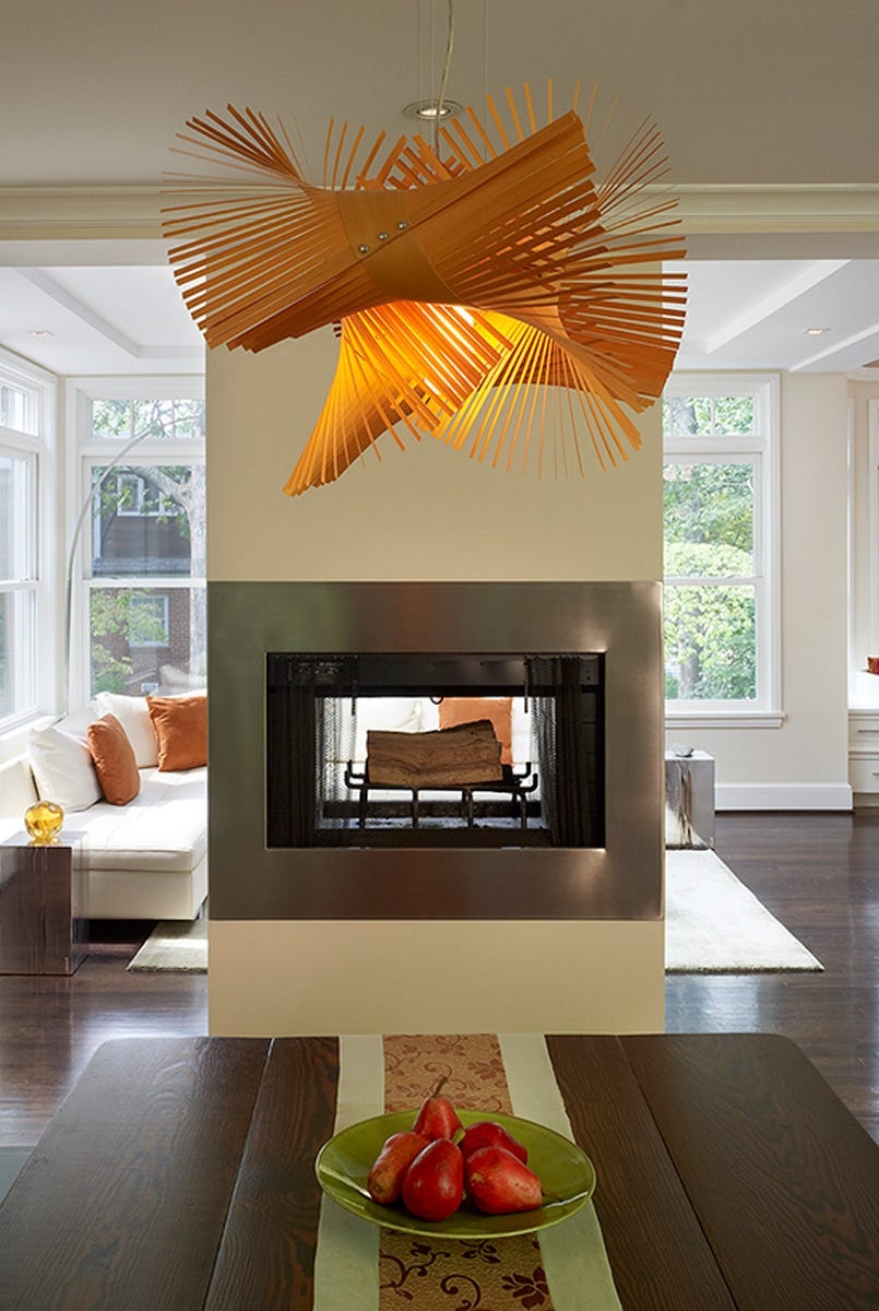 ΔΙΑΚΟΣΜΗΣΗ: 20 Τζάκια διπλής όψεως που μοιάζουν να είναι από άλλο πλανήτη