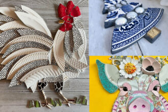 Ανακάλυψτε τη μαγεία των σπασμένων πιάτων: 25 μοναδικές κατασκευές γεμάτες χρώματα και σχέδια