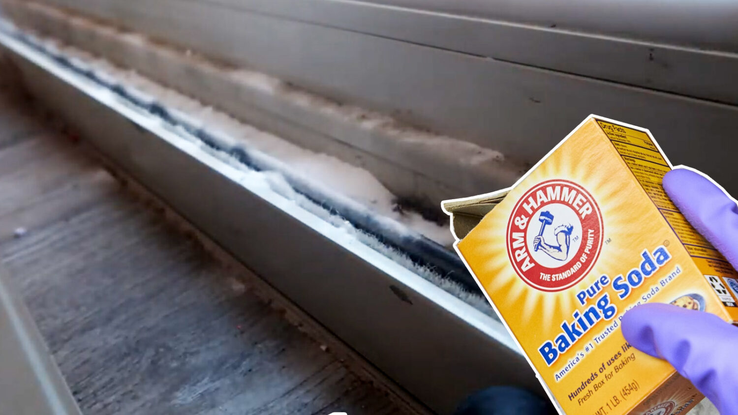 Μαγειρική σόδα στα κουφώματα παραθύρων: τα οφέλη που δεν ξέρεις