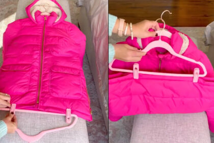 Οργάνωση ντουλάπας: 2 κόλπα για μακρυά μπουφάν, φορέματα και τζιν