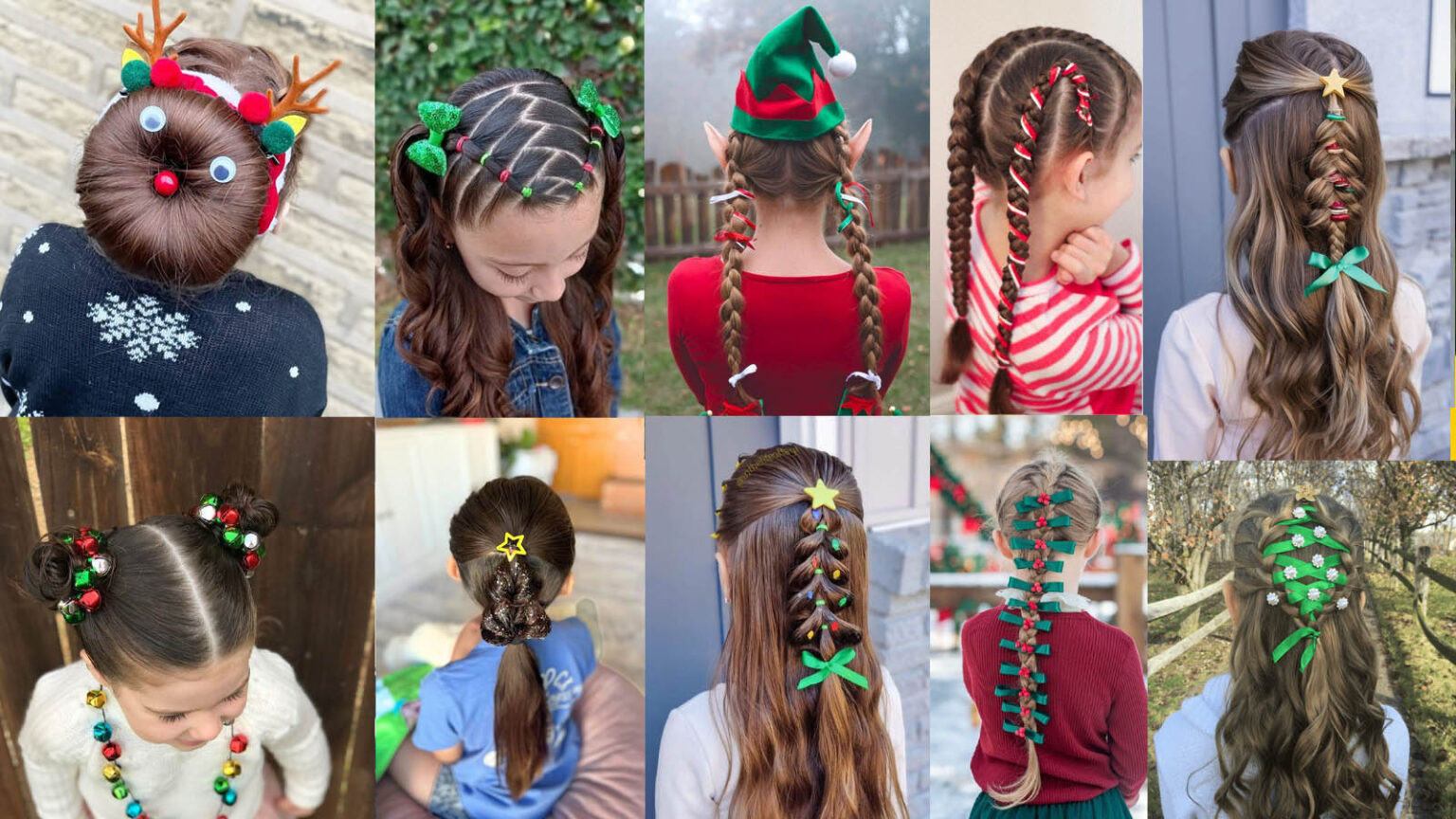 22 Αξιολάτρευτες ιδέες για χριστουγεννιάτικα χτενίσματα που θα φέρουν τη χαρά των γιορτών