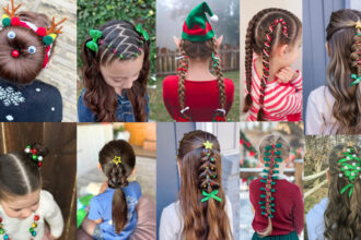 22 Αξιολάτρευτες ιδέες για χριστουγεννιάτικα χτενίσματα που θα φέρουν τη χαρά των γιορτών