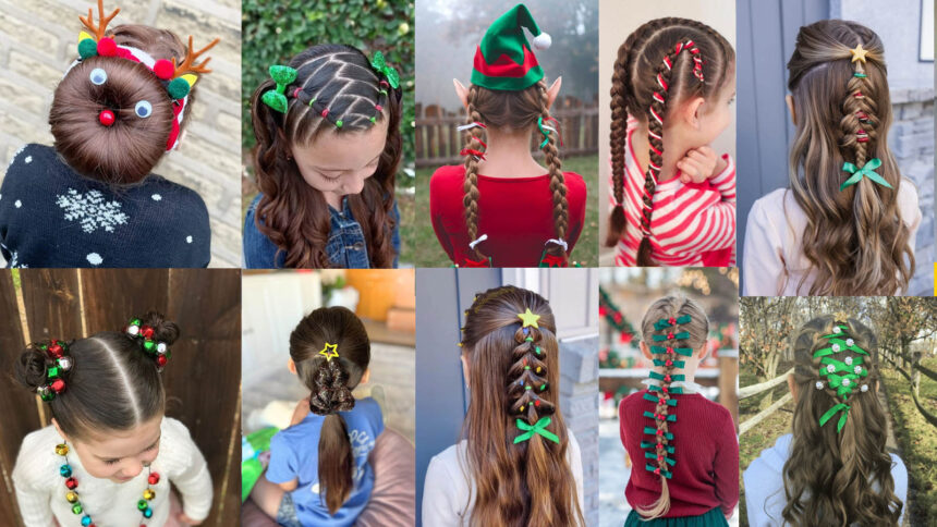 22 Αξιολάτρευτες ιδέες για χριστουγεννιάτικα χτενίσματα που θα φέρουν τη χαρά των γιορτών