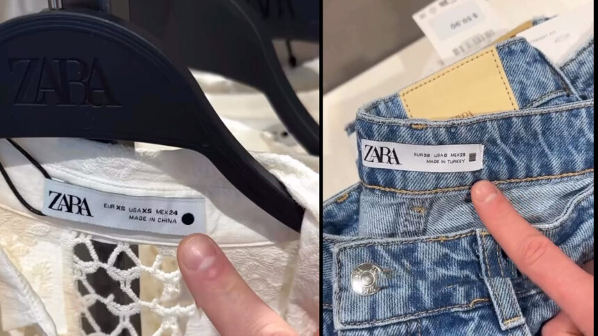 Ψωνίζεις στο Zara; Το "κόλπο" για να ξεχωρίζεις τα ρούχα καλής ποιότητας από τα χαμηλότερης