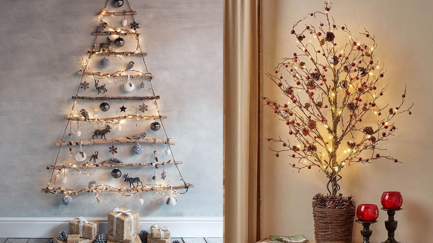 Τι να στολίσω αντί για Χριστουγεννιάτικο δέντρο - Απογείωσε τον χώρο σου με 22 Ιδέες με Κλαδιά