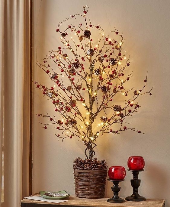 Τι να στολίσω αντί για Χριστουγεννιάτικο δέντρο - Απογείωσε τον χώρο σου με 22 Ιδέες με Κλαδιά