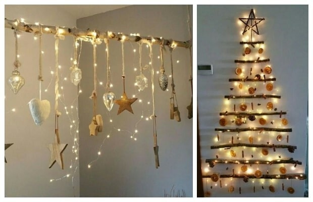 Τι να στολίσω αντί για Χριστουγεννιάτικο δέντρο - Απογείωσε τον χώρο σου με 22 Ιδέες με Κλαδιά