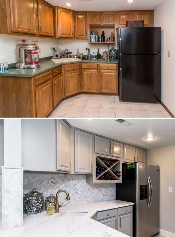 9 παραδείγματα που δείχνουν πώς το χρώμα στα ντουλάπια αλλάζει όλη την κουζίνα 9 9 παραδείγματα που δείχνουν πώς το χρώμα στα ντουλάπια αλλάζει όλη την κουζίνα