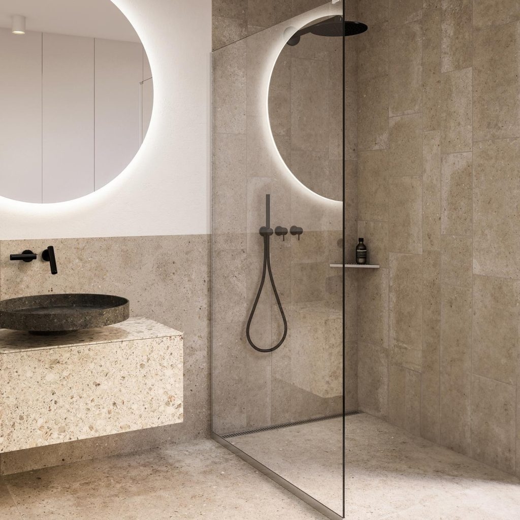 Ντους χωρίς πόρτα: 15+ ιδέες που μεταμορφώνουν το μπάνιο το 2026 2 Ντους χωρίς πόρτα: 15+ ιδέες που μεταμορφώνουν το μπάνιο το 2026