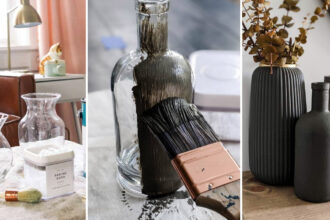 Με Ακρυλικό Χρώμα Και Μαγειρική Σόδα: Φτιάξε Εντυπωσιακά Βάζα που Μοιάζουν Κεραμικά