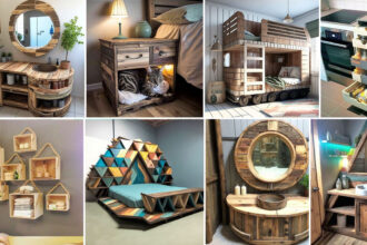 Έπιπλα από παλέτες: 30 ιδέες που μεταμορφώνουν τον χώρο