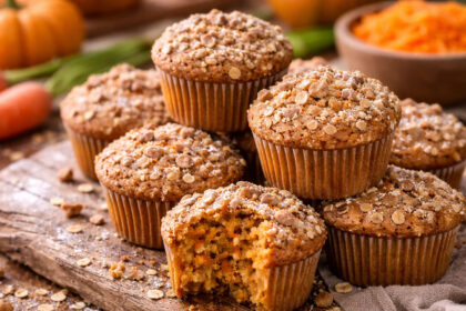 Muffins Κολοκύθας χωρίς ζάχαρη
