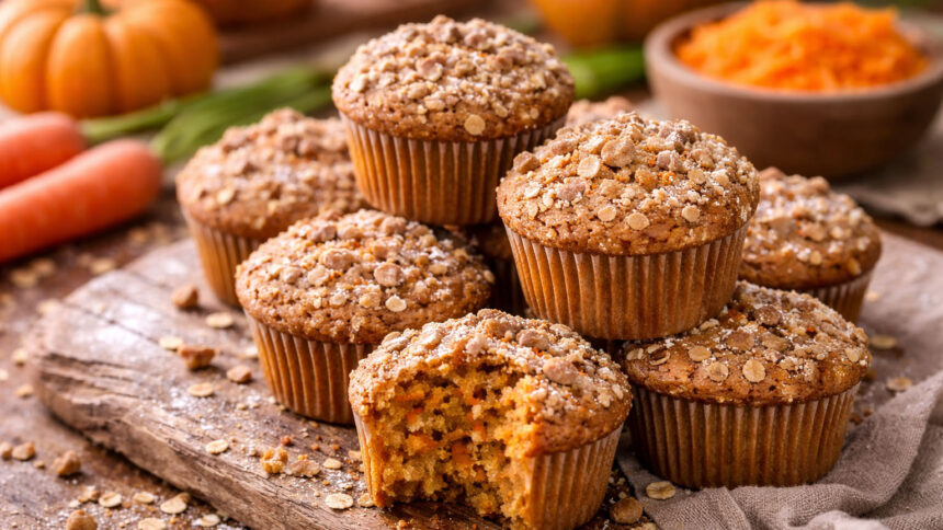 Muffins Κολοκύθας χωρίς ζάχαρη