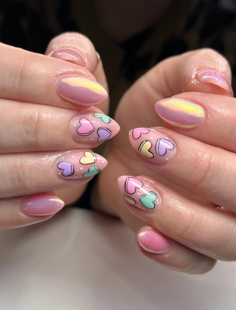 22 Τάσεις στα Νύχια για τον Άγιο Βαλεντίνο 2026 που Όλοι Λατρεύουν 6 22 Τάσεις στα Νύχια για τον Άγιο Βαλεντίνο 2026 που Όλοι Λατρεύουν