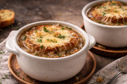 Η Αυθεντική Γαλλική Κρεμμυδόσουπα που "Κλέβει" την Καρδιά – Το Κλασικό Παριζιάνικο Πιάτο