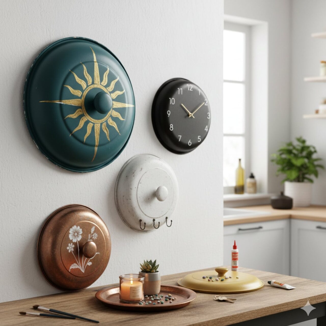 Μην πετάτε τα παλιά καπάκια κατσαρόλας: 5 DΙΥ που θα φτιάξετε για το 2026 2 DIY κατασκευές με παλιά καπάκια κατσαρόλας