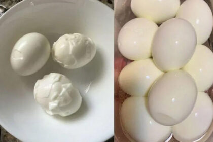 Το κόλπο για να ξεφλουδίζονται εύκολα τα βραστά αυγά χωρίς σπασίματα και χωρίς πράσινο στον κρόκο