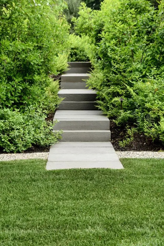 Τσιμεντένια σκαλιά κήπου: Πλεονεκτήματα, μειονεκτήματα και 25 μοντέρνες ιδέες 16 Τσιμεντένια σκαλιά κήπου: Πλεονεκτήματα, μειονεκτήματα και 25 μοντέρνες ιδέες