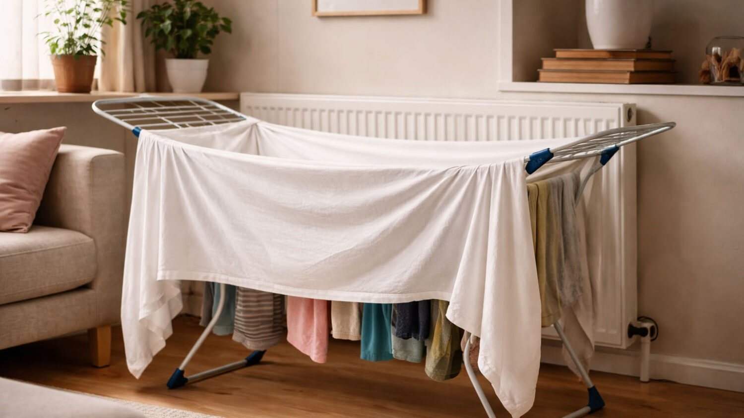 Ένας έξυπνος τρόπος για γρήγορο στέγνωμα ρούχων