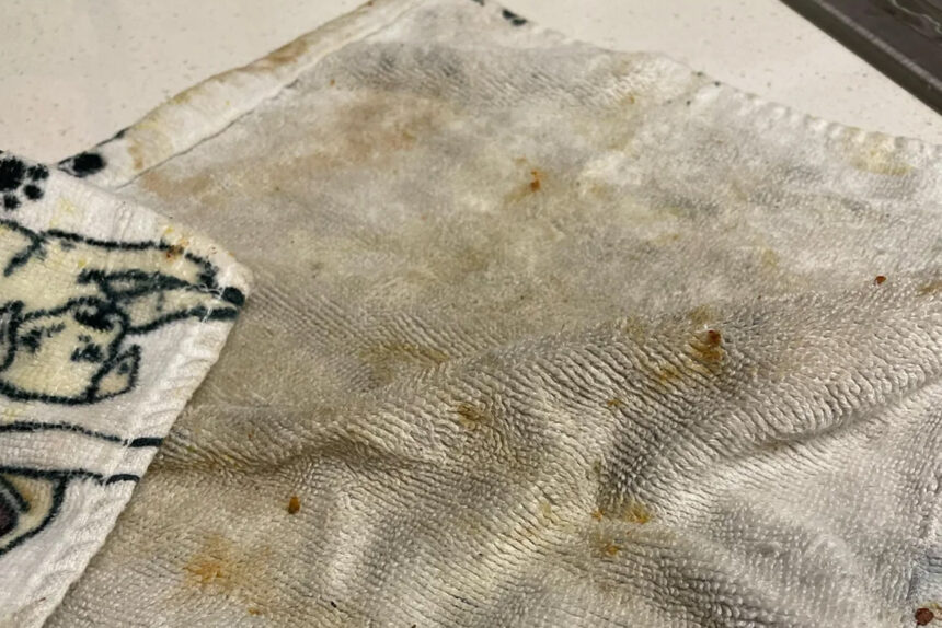 Πώς να αφαιρέσετε ποτισμένους λεκέδες σε πετσέτες κουζίνας χωρίς πλύσιμο: υπάρχει αυτή η μέθοδος