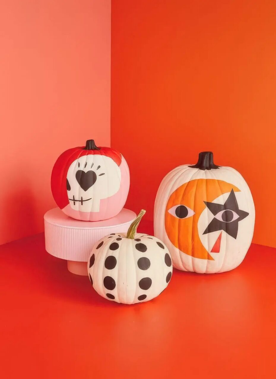 Ζωγραφισμένες κολοκύθες: 25 εύκολες ιδέες που δεν χρειάζονται καν σκαλίσματα 12 Ζωγραφισμένες κολοκύθες: 25 εύκολες ιδέες που δεν χρειάζονται καν σκαλίσματα