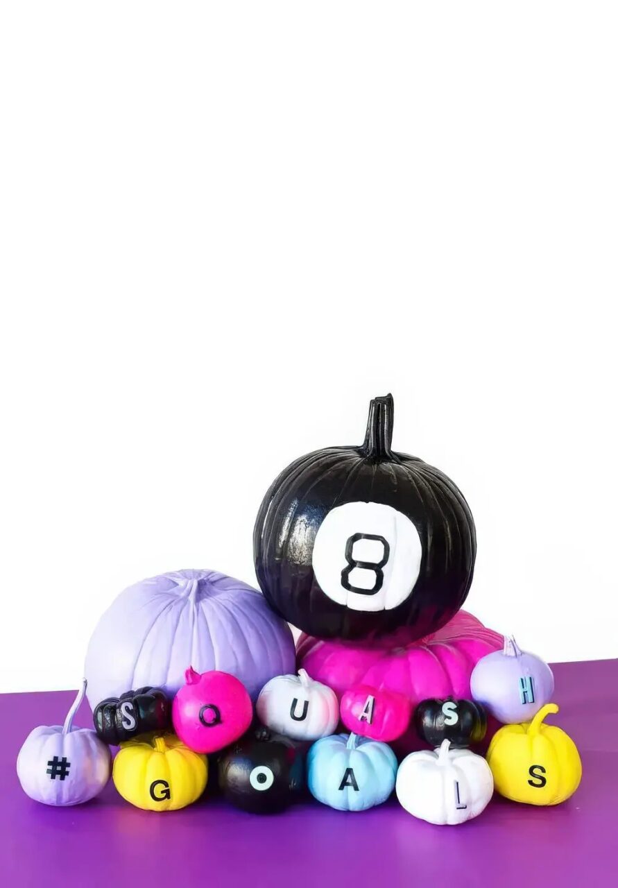 Ζωγραφισμένες κολοκύθες: 25 εύκολες ιδέες που δεν χρειάζονται καν σκαλίσματα 13 Ζωγραφισμένες κολοκύθες: 25 εύκολες ιδέες που δεν χρειάζονται καν σκαλίσματα