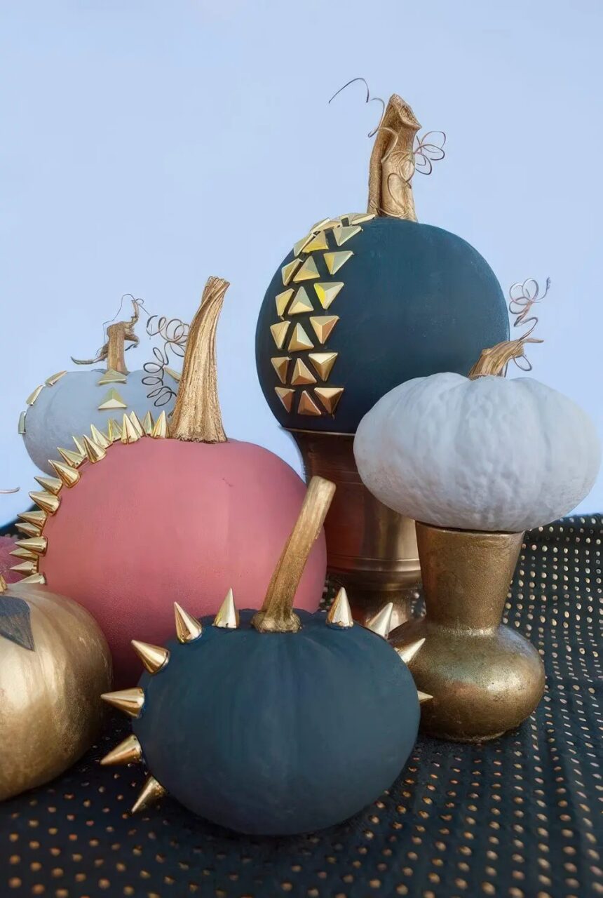 Ζωγραφισμένες κολοκύθες: 25 εύκολες ιδέες που δεν χρειάζονται καν σκαλίσματα 23 Ζωγραφισμένες κολοκύθες: 25 εύκολες ιδέες που δεν χρειάζονται καν σκαλίσματα