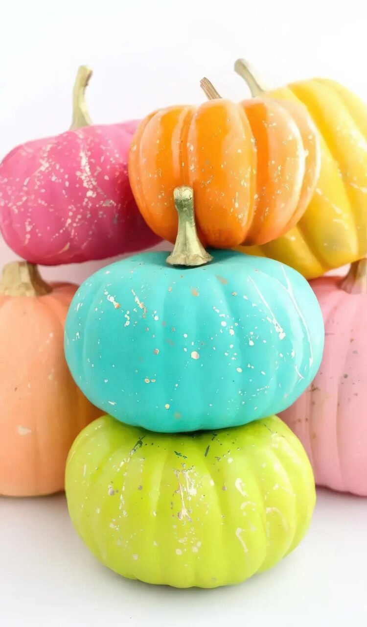 Ζωγραφισμένες κολοκύθες: 25 εύκολες ιδέες που δεν χρειάζονται καν σκαλίσματα 7 Ζωγραφισμένες κολοκύθες