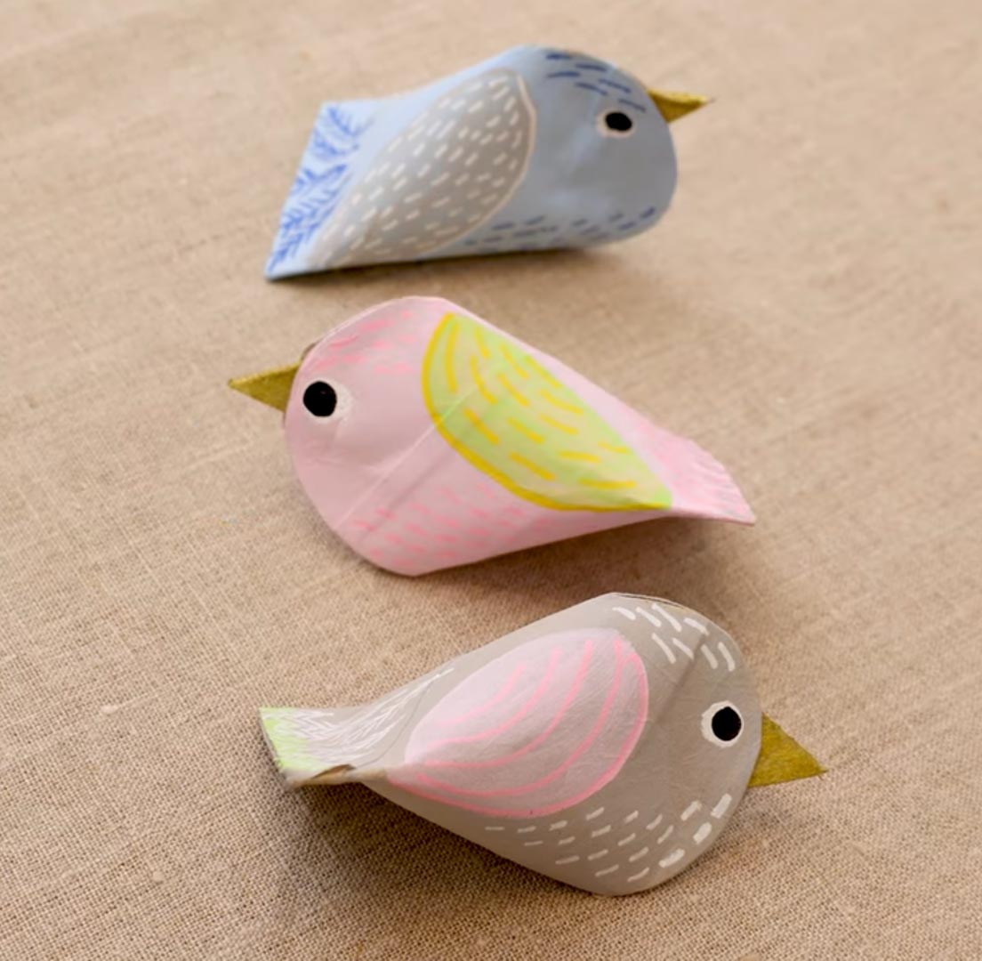Ώρα για DIY: Φτιάξε πανέμορφα γλυκά πουλάκια με άδεια ρολά χαρτιού υγείας 2 Ώρα για DIY: Φτιάξε πανέμορφα γλυκά πουλάκια με άδεια ρολά χαρτιού υγείας