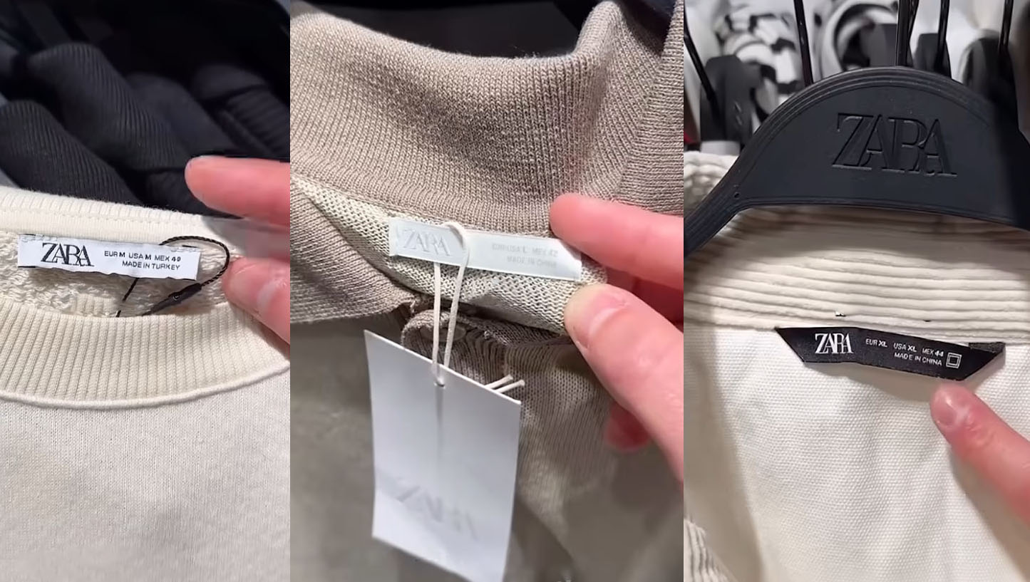 Το κόλπο της ετικέτας για να εντοπίσεις τα ποιοτικά ρούχα στα Zara