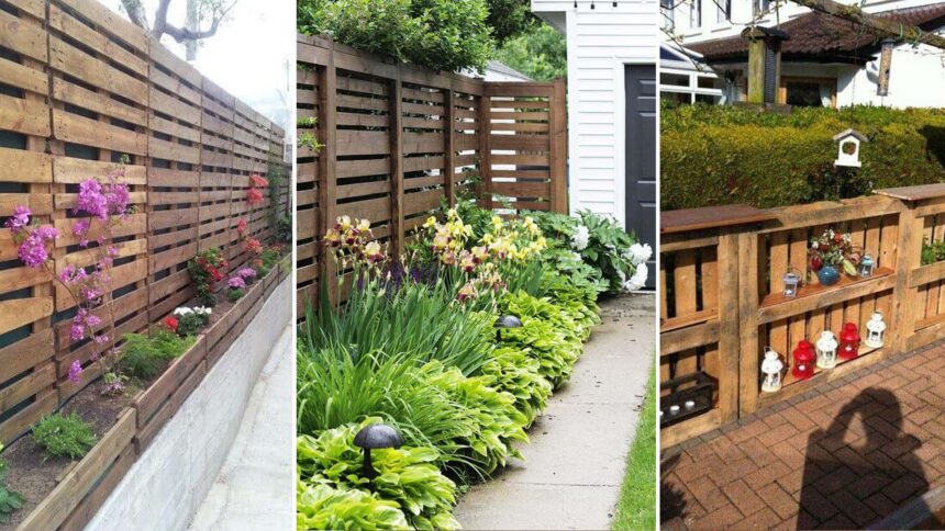 φράχτες από παλέτες