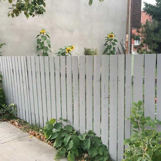 19 Φράχτες από Παλέτες που θα Αλλάξουν Τελείως τον Κήπο σου 5 19 Φράχτες από Παλέτες που θα Αλλάξουν Τελείως τον Κήπο σου