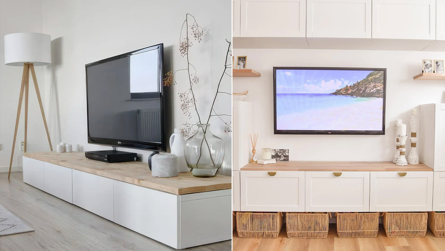 ikea besta, μετατροπές έπιπλα Ikea, Ικεα