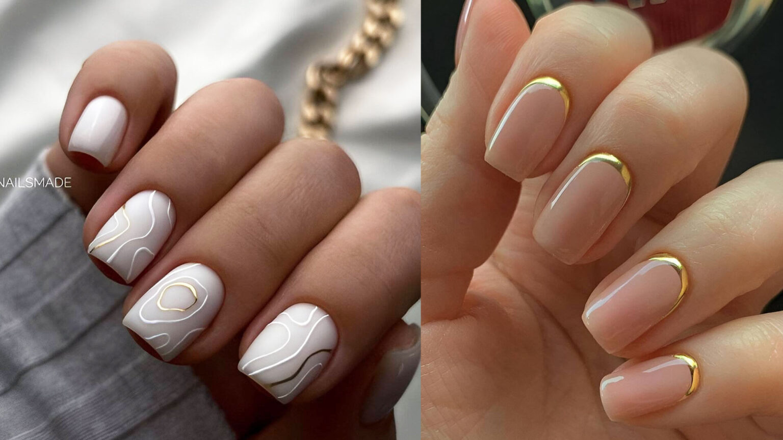 σχέδια για κοντά νύχια