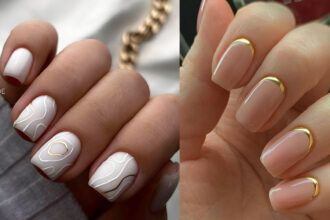 σχέδια για κοντά νύχια