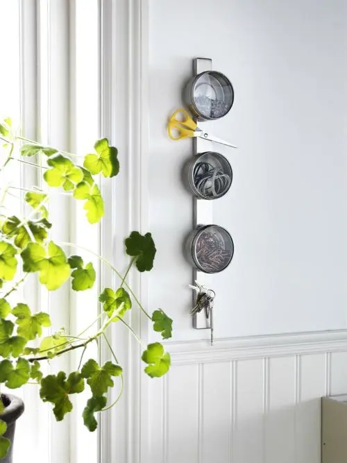 Αποθήκευση και οργάνωση με μαγνητικές θήκες - 35 ιδέες που θα τα βάλουν όλα στη θέση τους 30 Αποθήκευση και οργάνωση με μαγνητικές θήκες - 35 ιδέες που θα τα βάλουν όλα στη θέση τους