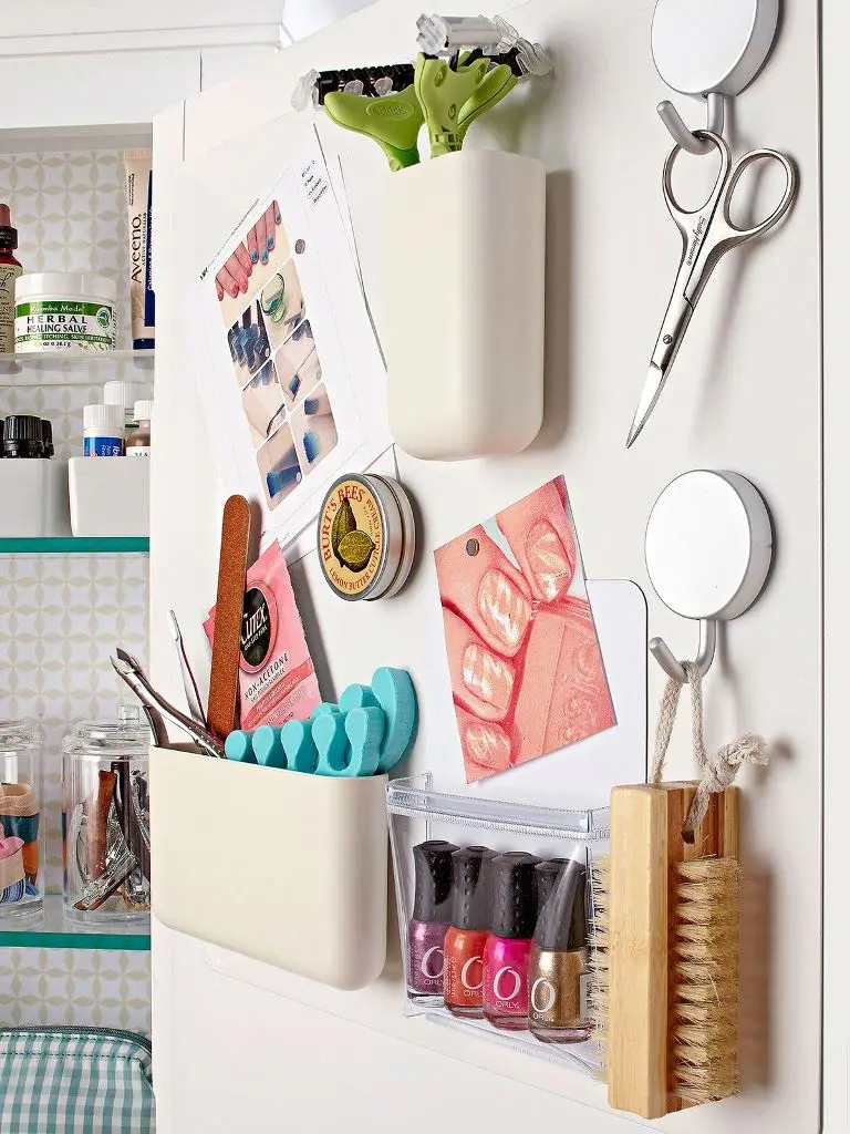 Αποθήκευση και οργάνωση με μαγνητικές θήκες - 35 ιδέες που θα τα βάλουν όλα στη θέση τους 32 Αποθήκευση και οργάνωση με μαγνητικές θήκες - 35 ιδέες που θα τα βάλουν όλα στη θέση τους