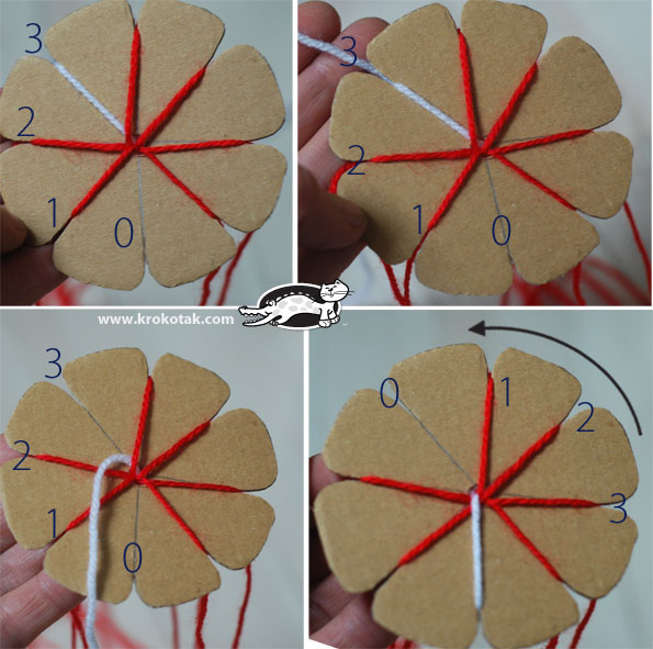 Βραχιόλι Μαρτάκι με την τεχνική KUMIHIMO – Ο Μάρτης πάει… Ιαπωνία 9 Βραχιόλι Μαρτάκι με την τεχνική KUMIHIMO – Ο Μάρτης πάει… Ιαπωνία