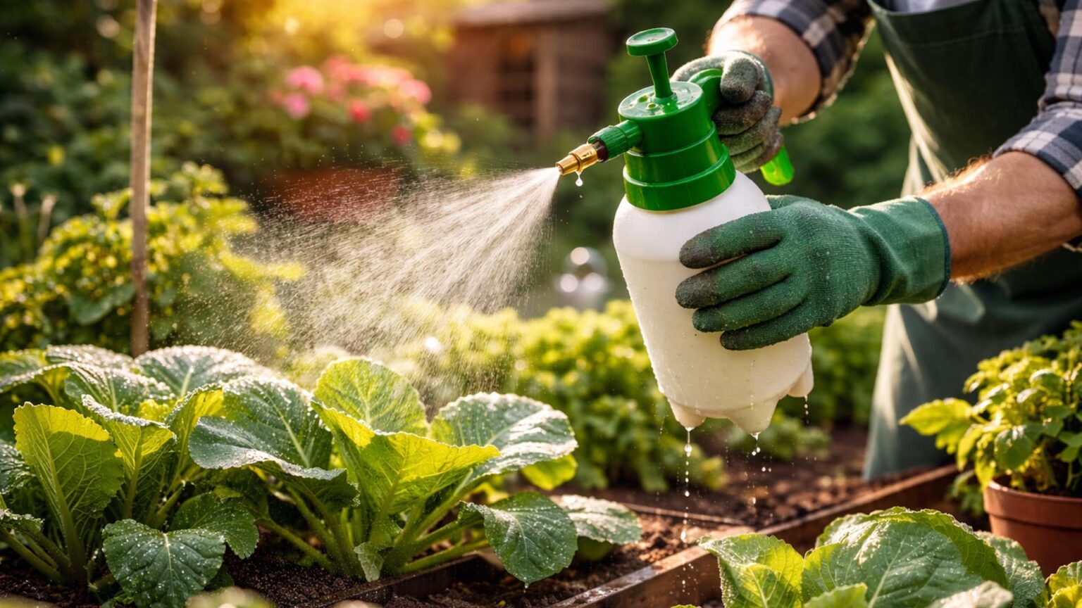 ψέκασμα φυτών