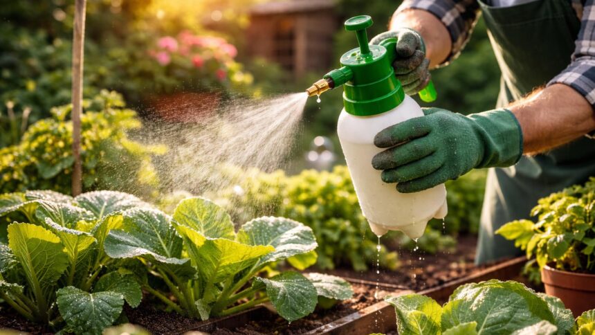 ψέκασμα φυτών