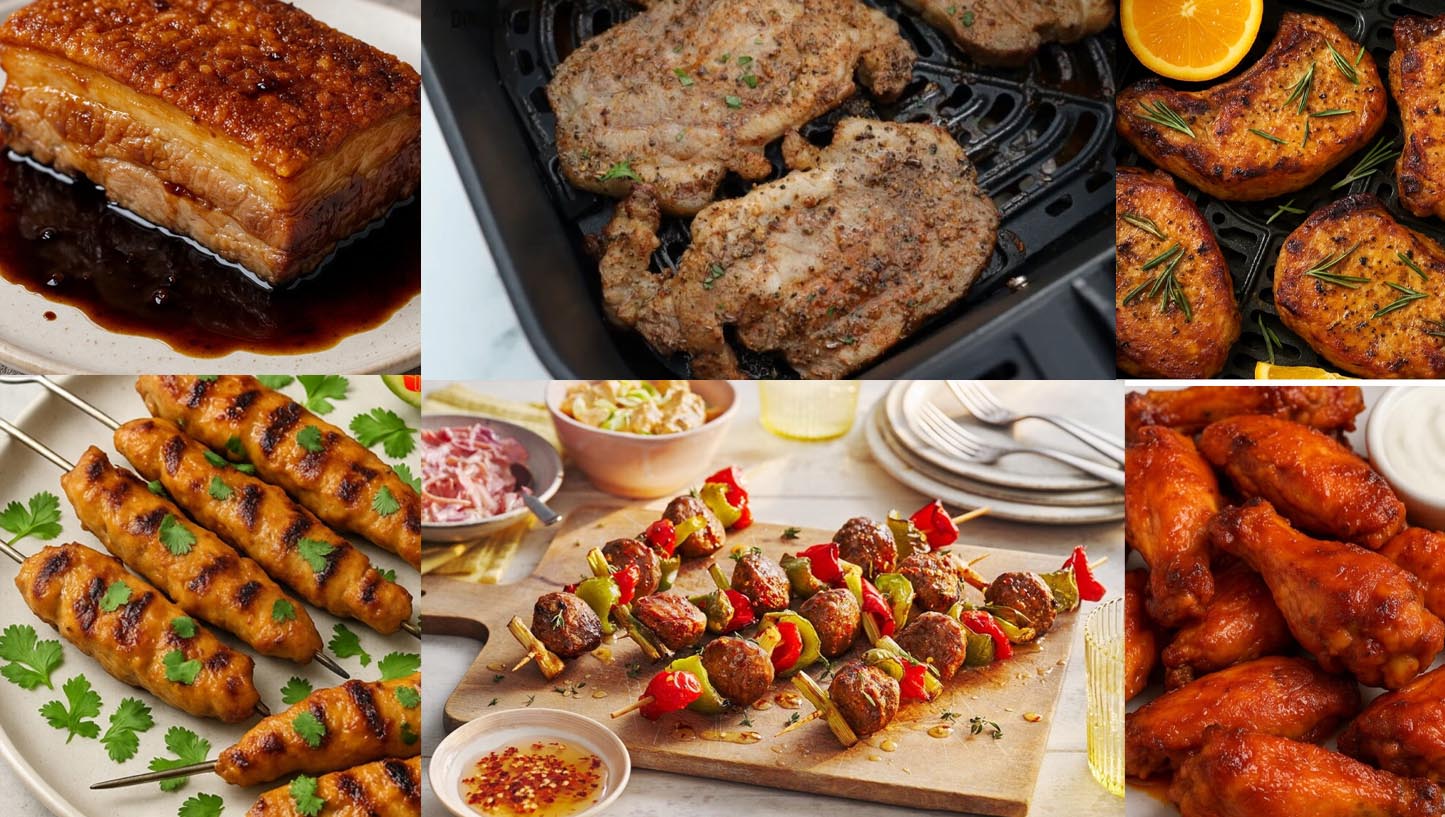 Τσικνοπέμπτη στο Air fryer – 25 συνταγές για να το τσικνίσετε – Συνταγές με χοιρινό, μοσχάρι και κοτόπουλο