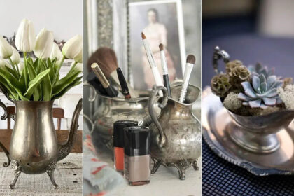 Vintage διακόσμηση με ασήμι: 26 ιδέες που μπορούν να αναβαθμίσουν το σπίτι σου χωρίς κόπο