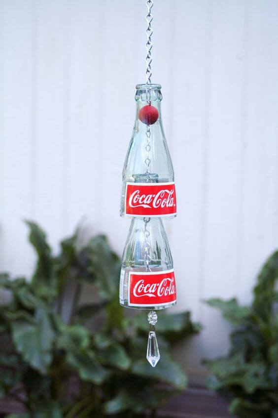10 κατασκευές κήπου με μπουκάλια και κουτάκια Coca-Cola 4 10 κατασκευές κήπου με μπουκάλια και κουτάκια Coca-Cola