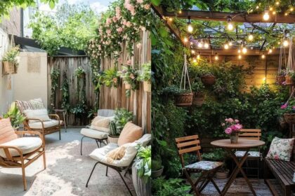 45 όμορφες ιδέες για μικρές αυλές και υπαίθριους χώρους που αξιοποιούν κάθε εκατοστό
